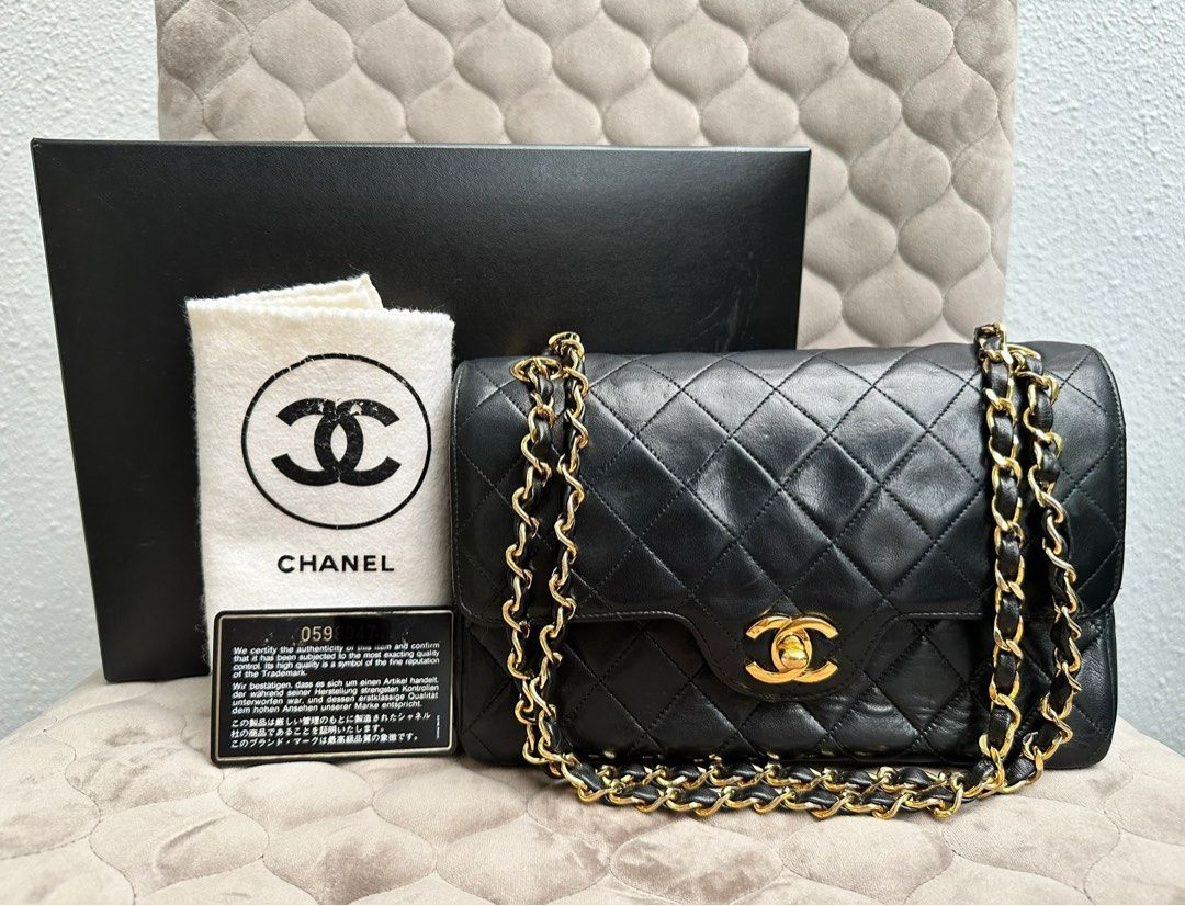 New Price! 💖Vintage Chanel💖 24k GHW Lambskin Small Classic Flap “Jennie  Bag”, Luxury, Bags & Wallets on Carousell