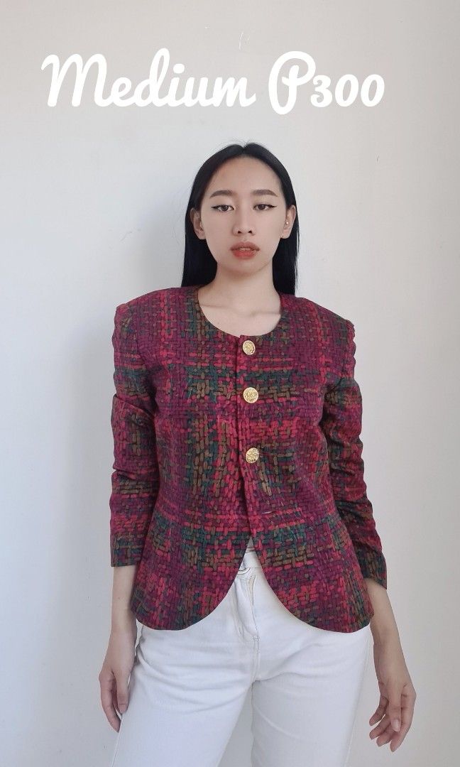 womens blazer mid vintage