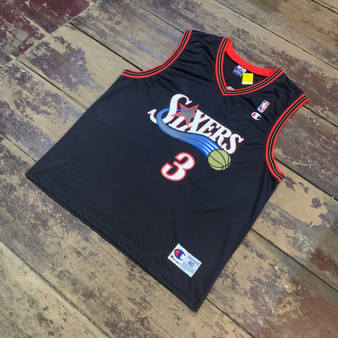 Mens allen iverson jersey best sale