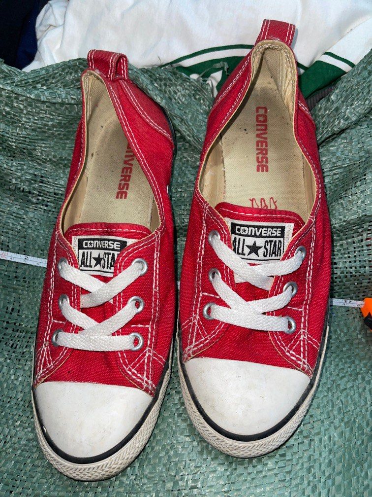 Used red hotsell converse