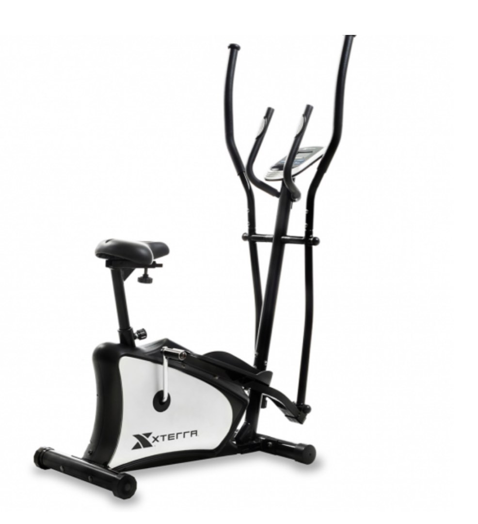 Xterra EU150 Hybrid Elliptical Upright Bike Sports Equipment