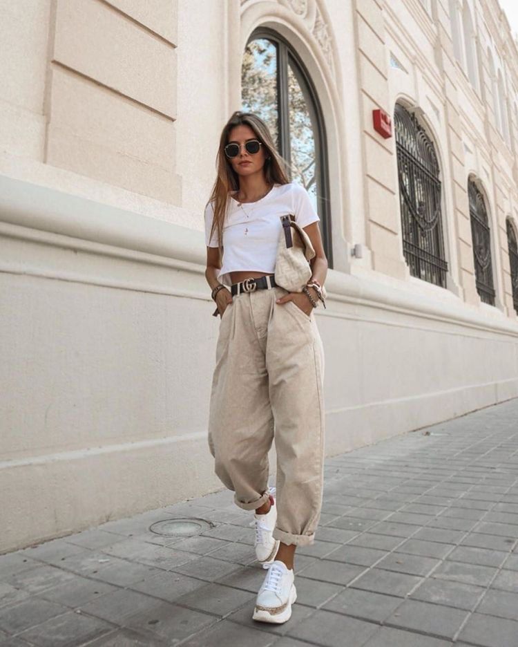 Slouchy pants zara new arrivals