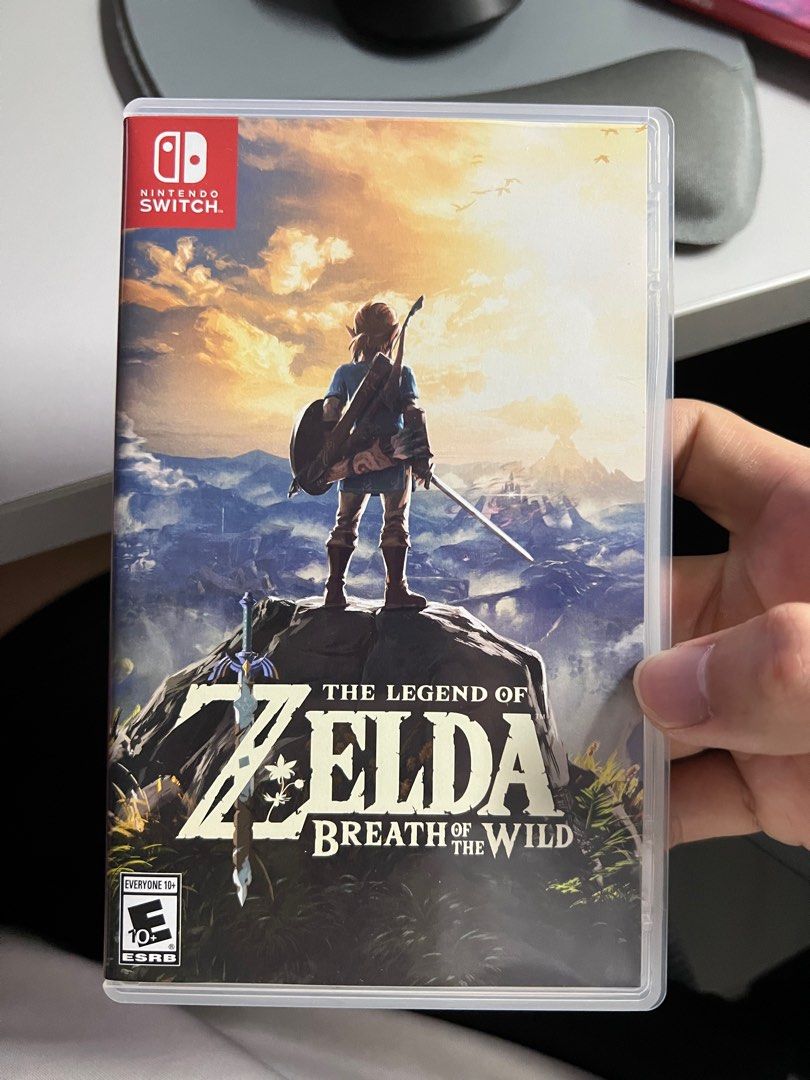 Zelda Breathe of the wild switch, Video Gaming, Video Games, Nintendo