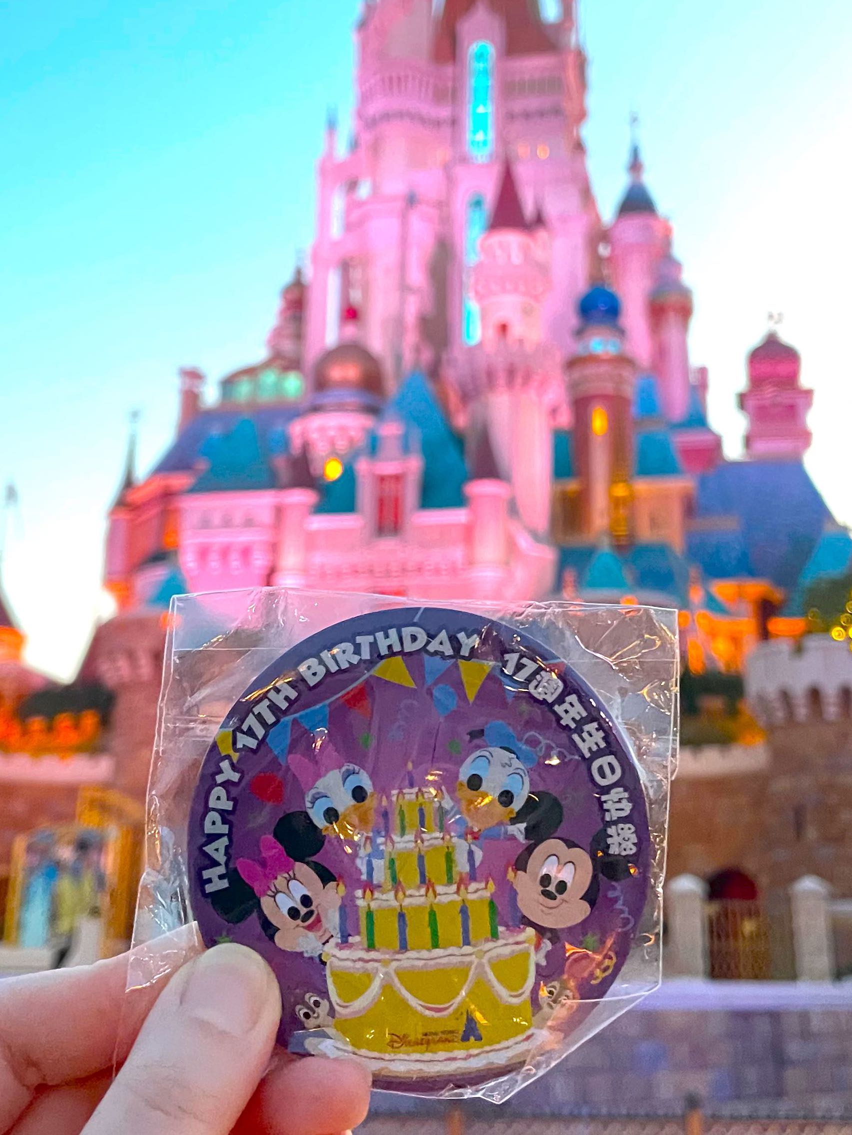 Disney Hong Kong Tier Calendar