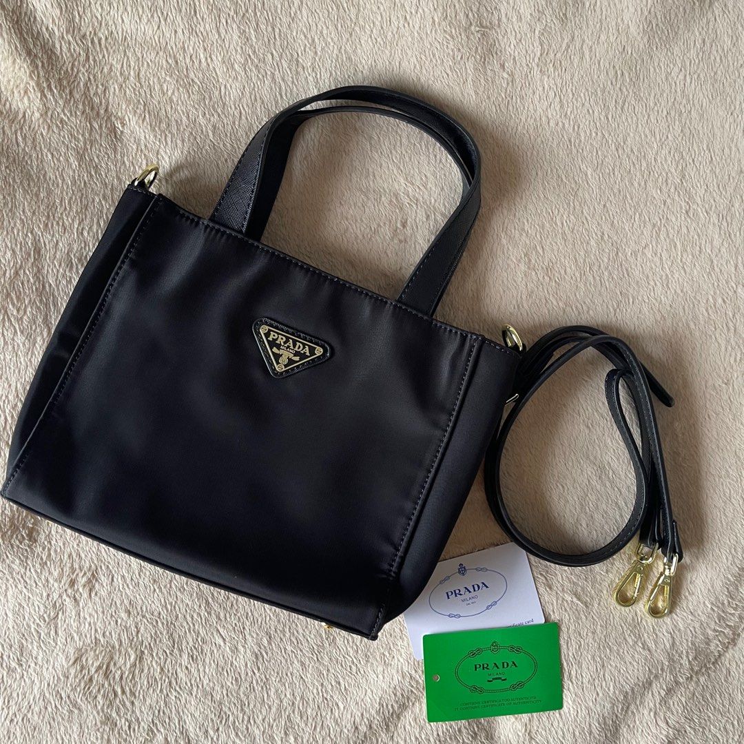 black luxury bag