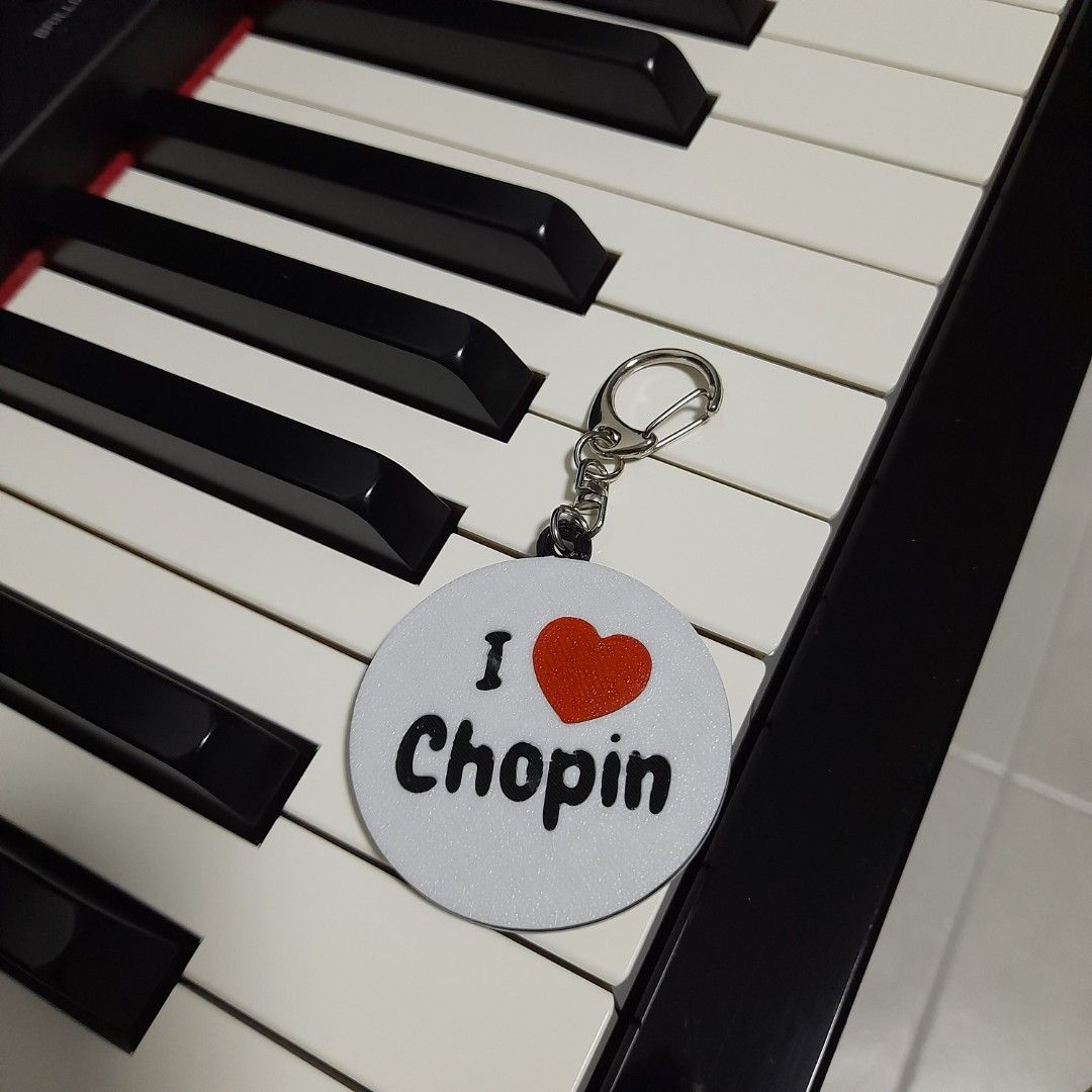 3D printed collectable keychain, Hobbies & Toys, Music & Media, Musical ...