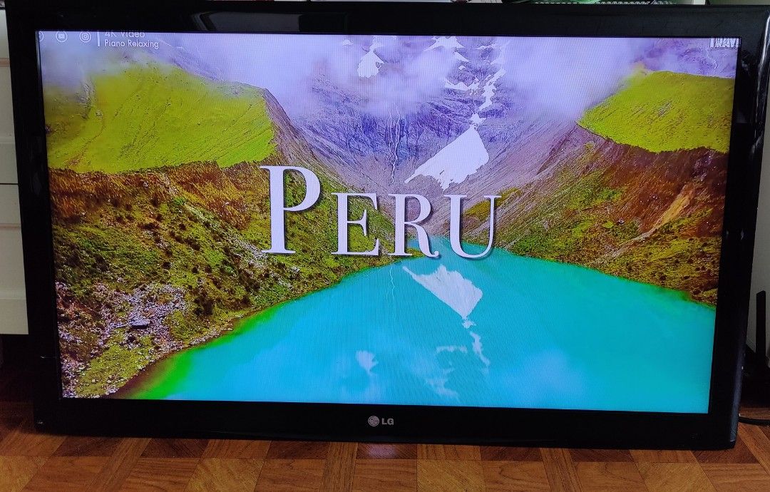 42 LG 42LE4500 XD Engine Full HD 1080p Digital Freeview LED TV, 家庭電器