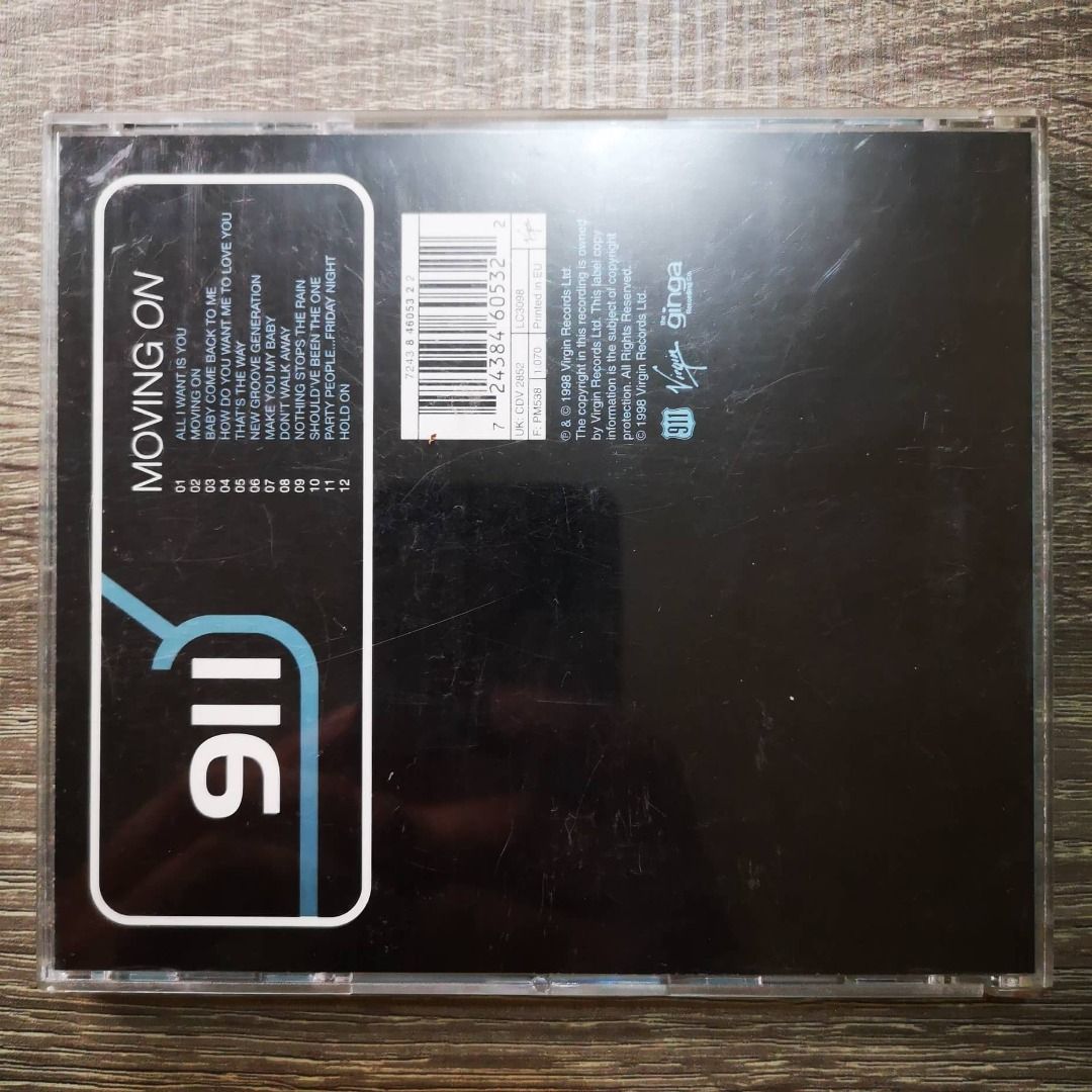 911 Moving On, Hobbies & Toys, Music & Media, CDs & DVDs on Carousell