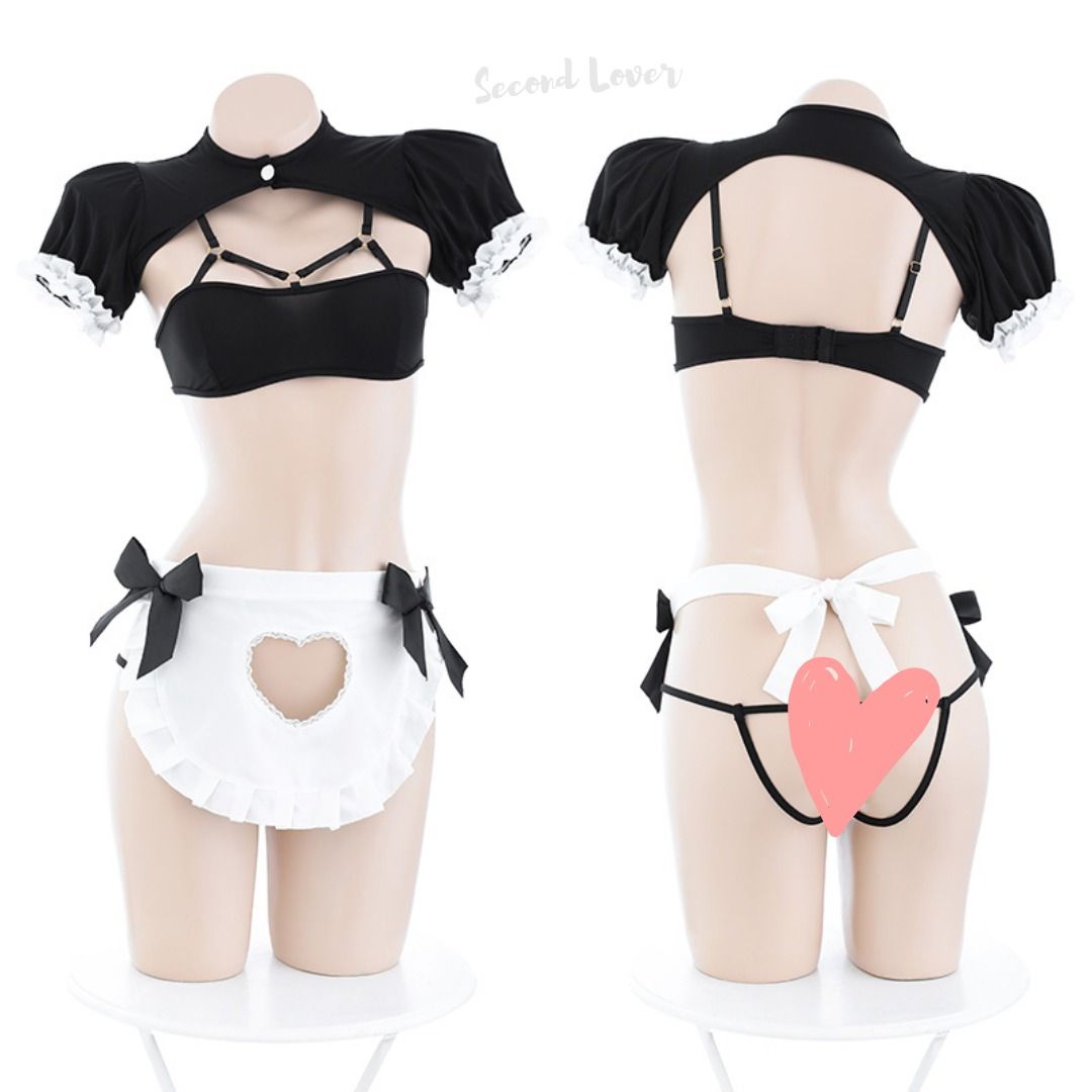 開襠女僕情趣內衣​, 女裝, 內衣和休閒服- Carousell