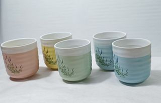 可愛風 湯吞杯組 茶杯5入