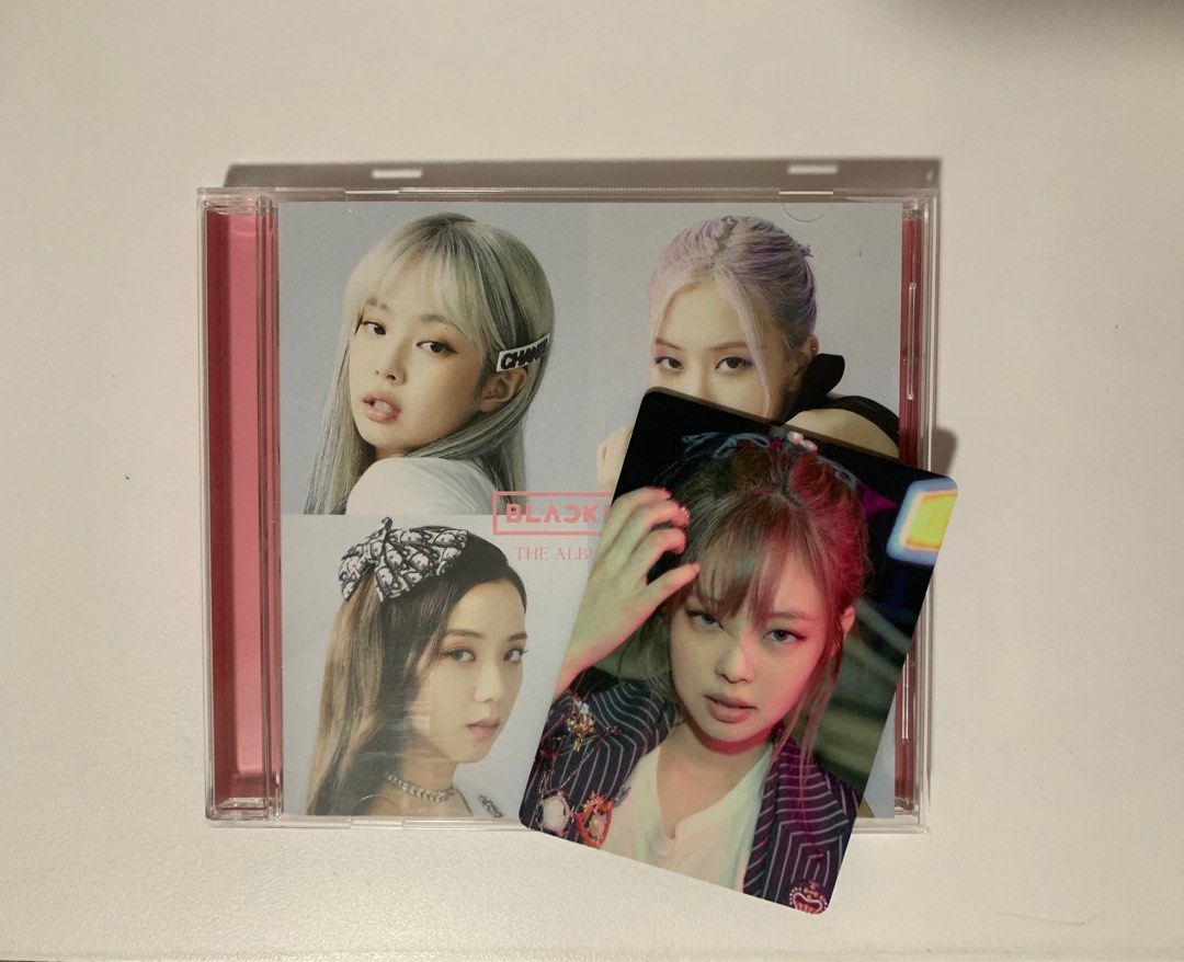 放blackpink the album jp ver Jennie 小卡, 興趣及遊戲, 收藏品及