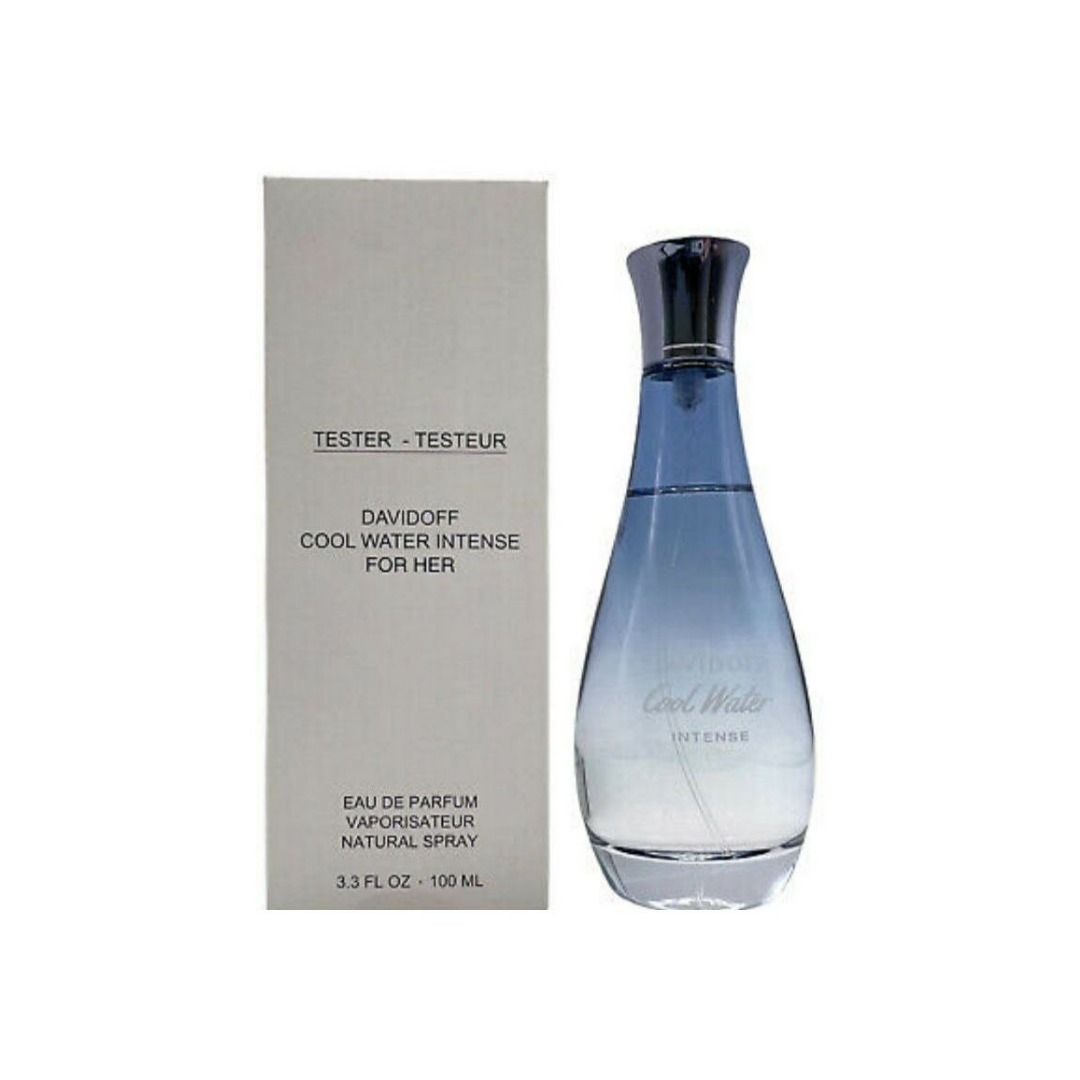 ( TESTER ) Davidoff Cool Water Intense For Her Edp 100ml, Beauty