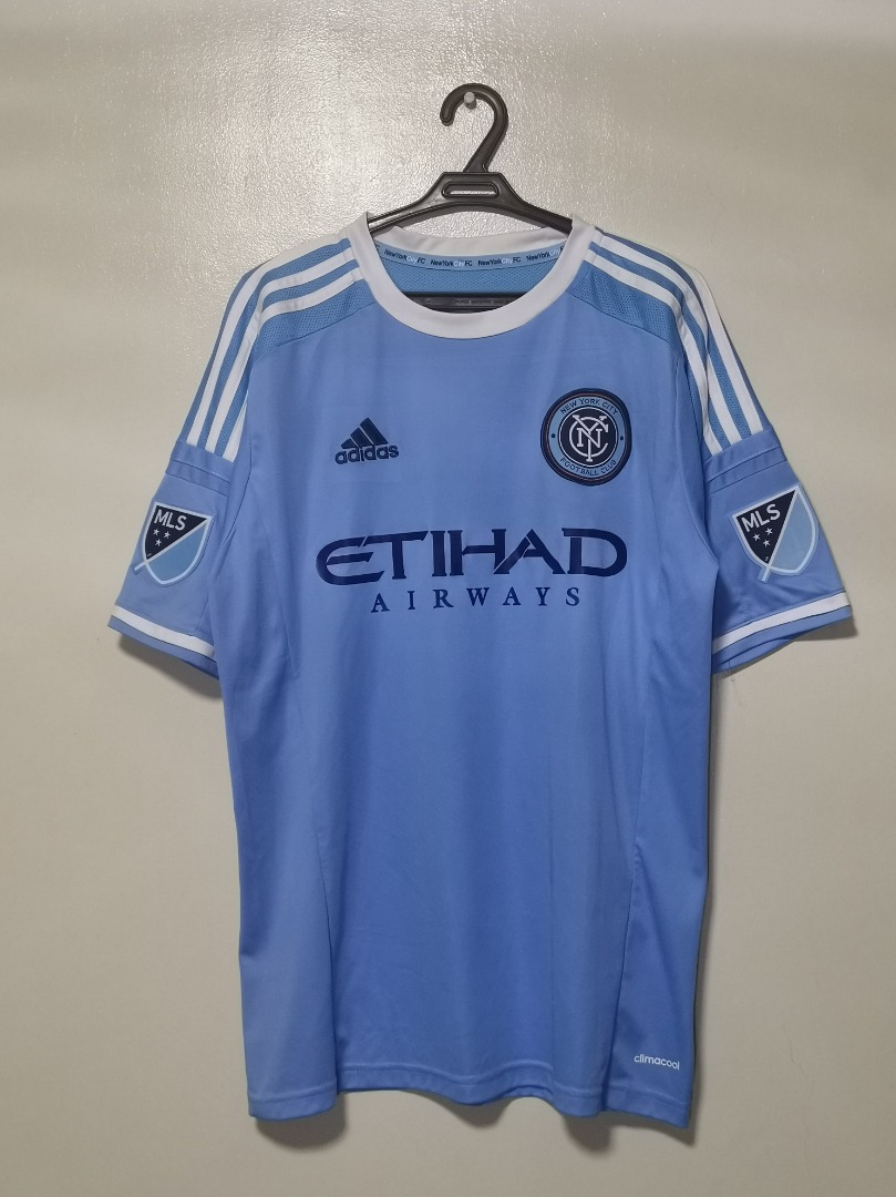 Adidas Climacool NYC Football Club Jersey, Men's Fashion, Activewear on