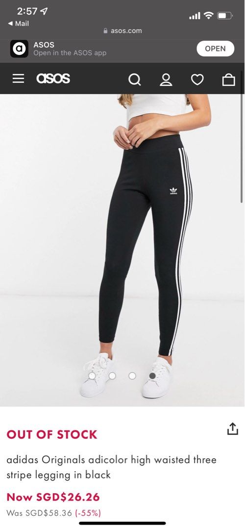 Adidas leggings authentic US XS