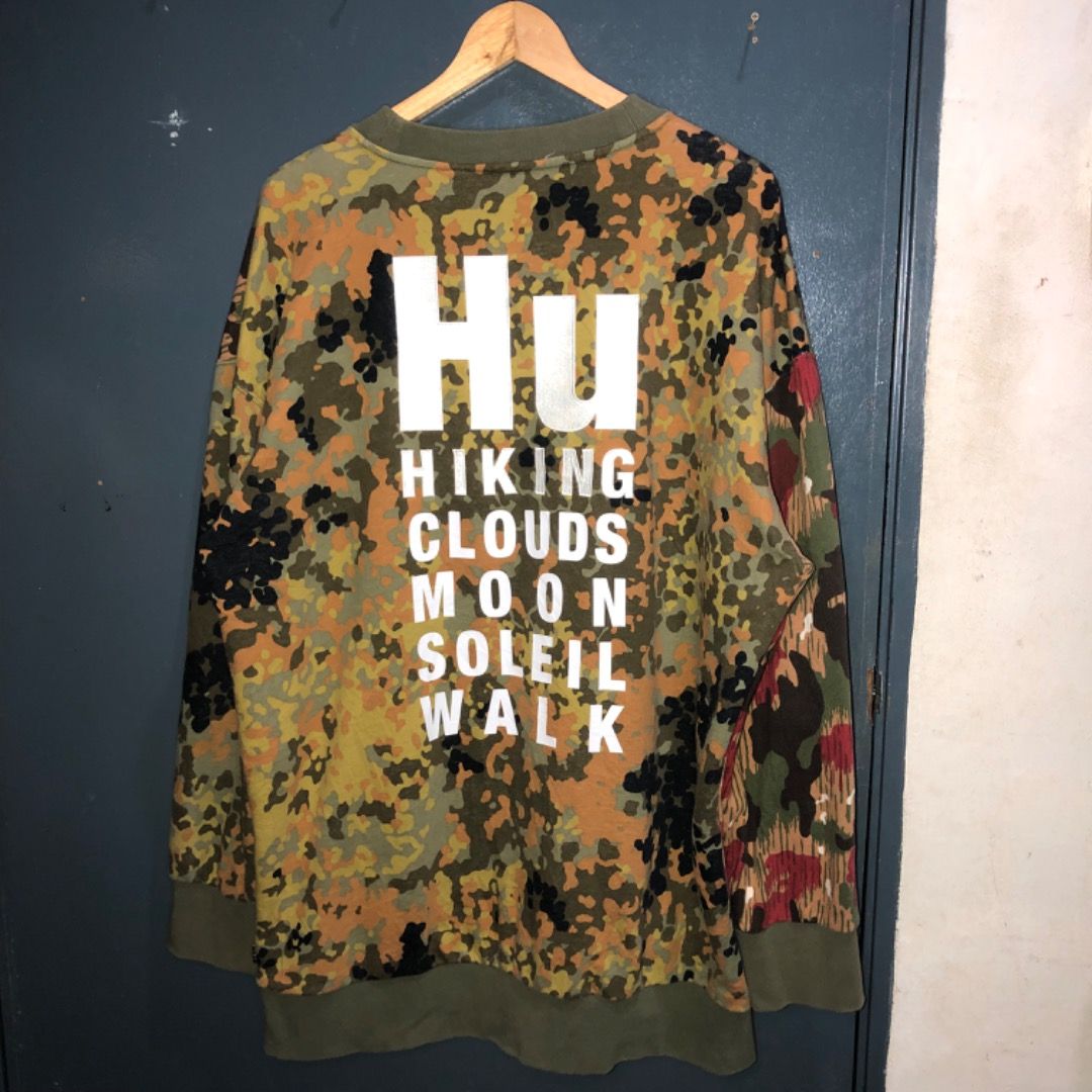 Adidas x Pharrell Williams Hu Hiking Sweatshirt Embroidered Printed