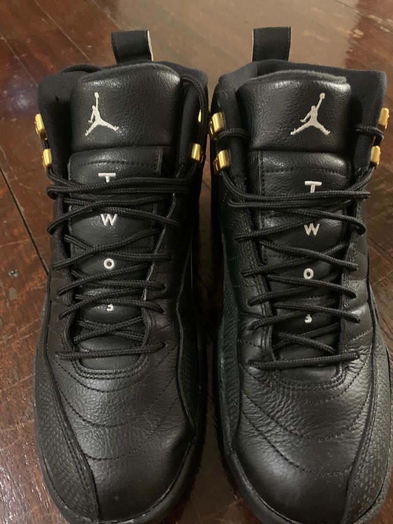 Air Jordan 12 Retro The Master (Category: Sneakers) located in Quezon City. Submitted by hellogoodbri (Listing ID 1197597263, Image 3). Description: Year 2016 release Rarely used Complete with box, shoe tree, papers and Jordan card Condition: 6/10 - seldomly used; only for casual walking - stored inside the box most of the time Issues (see photos): - midsole separation; both shoes need re-gluing. - The jordan tab on the left pair is cracked but s