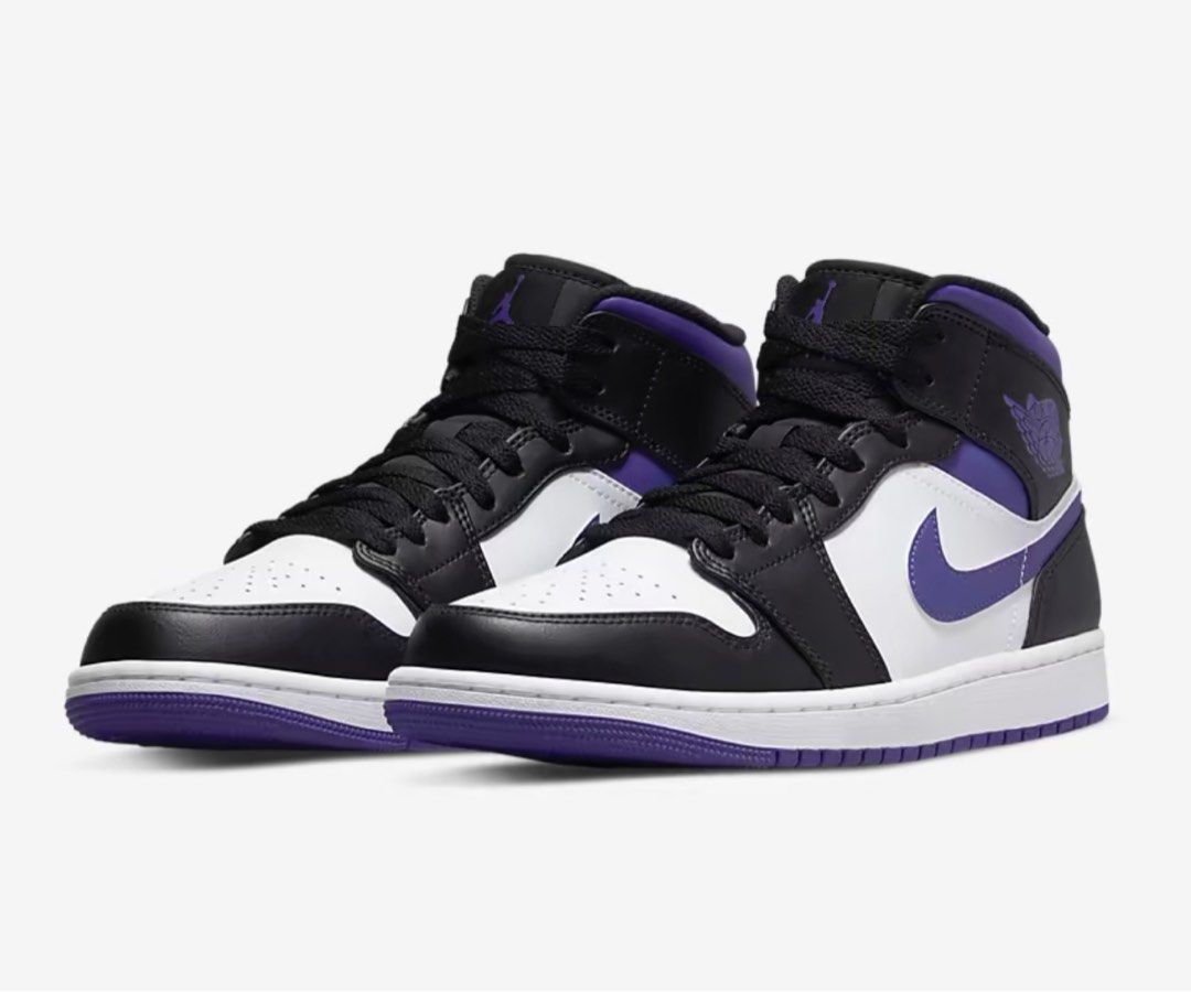 Air Jordan 1 Mid Purple Men s Fashion Footwear Sneakers on