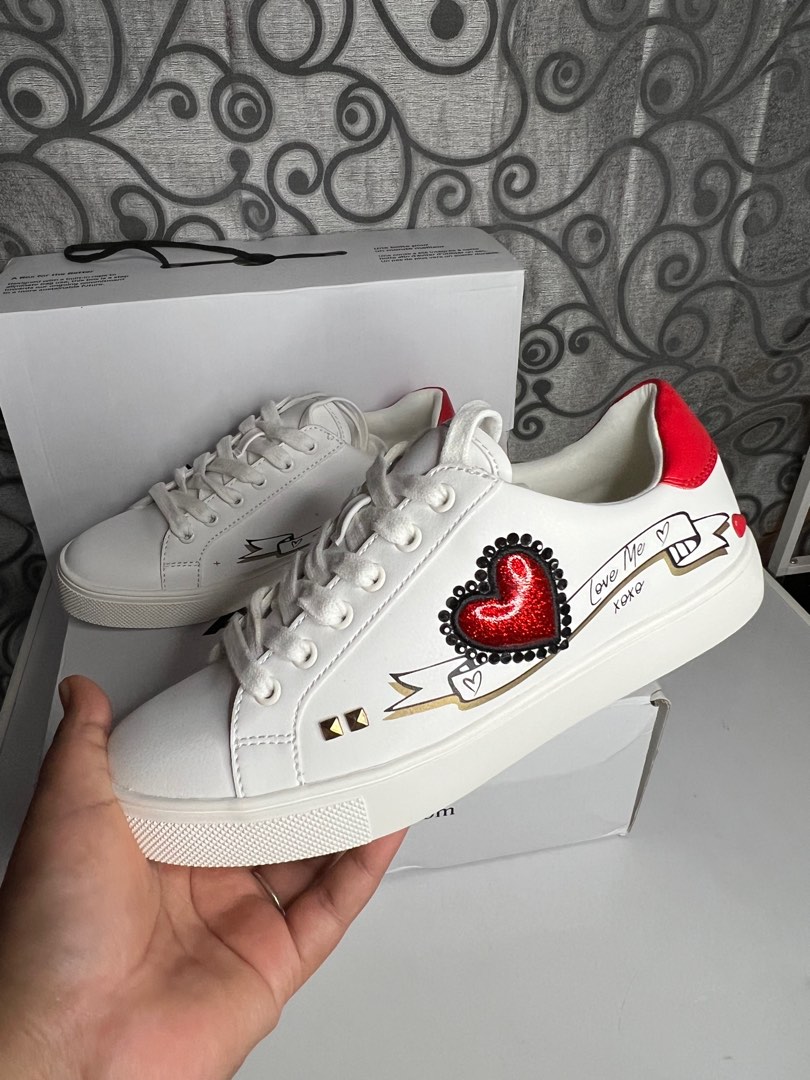 Aldo cheap heart sneakers