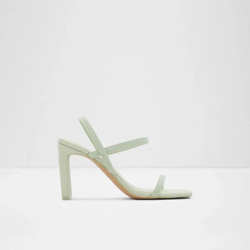 Aldo clear cheap strap heels