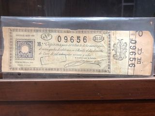 Antique Lottery Ticket