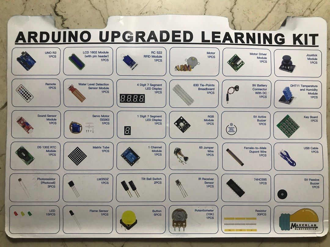 Arduino Upgraded Learning Kit