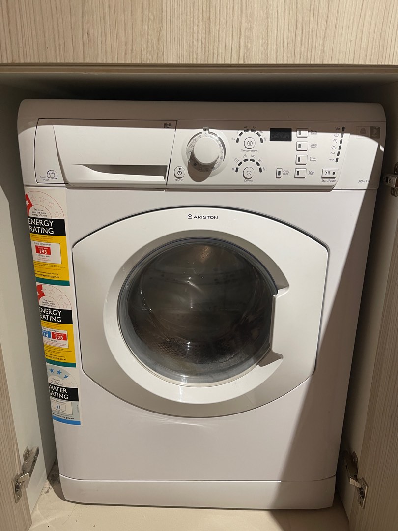 Ariston ARMF125 Washing Machine Dryer Combo 7.5KG, TV & Home Appliances, Washing Machines and