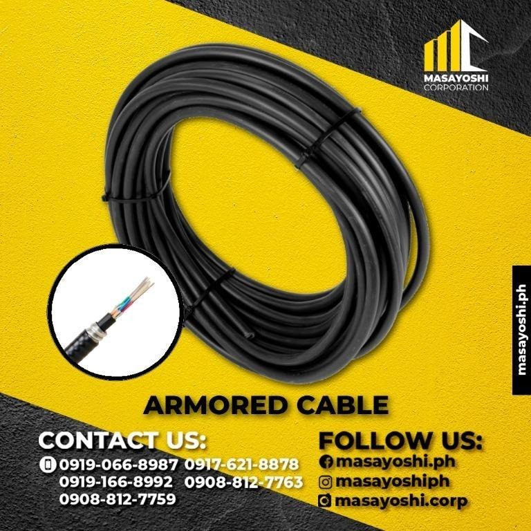 Armored Cable Wiring Equipment Cable Wire Armored Wire