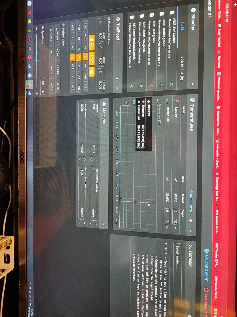 ARTILLERY SIDEWINDER X1 (WIRELESS 3D PRINTING), Computers & Tech