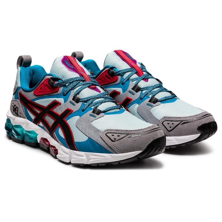 ASICS Men GEL QUANTUM 180 Sportstyle Shoes in Aqua Angel Teal Blue