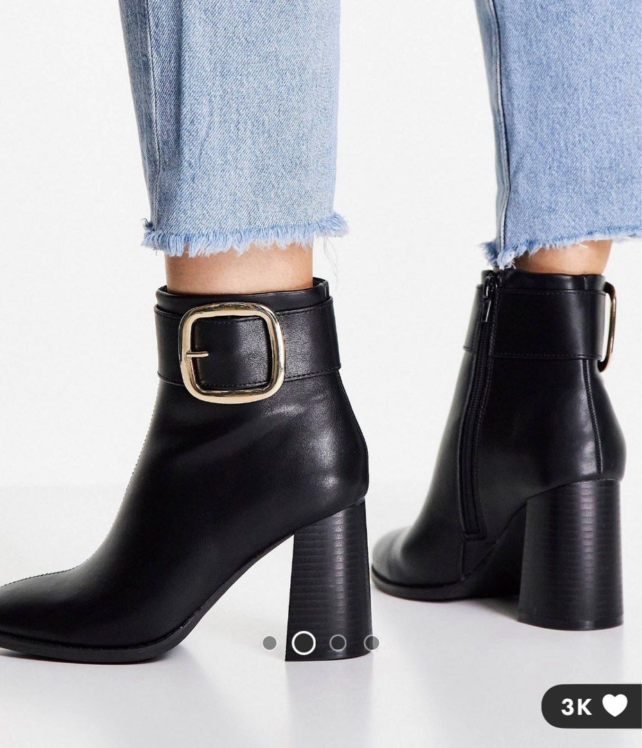 Buckle boots asos store