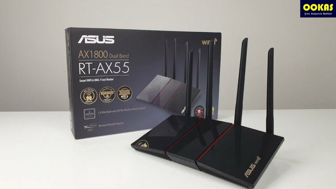 Asus RT-AX55 Router (BINB), Computers & Tech, Office & Business ...