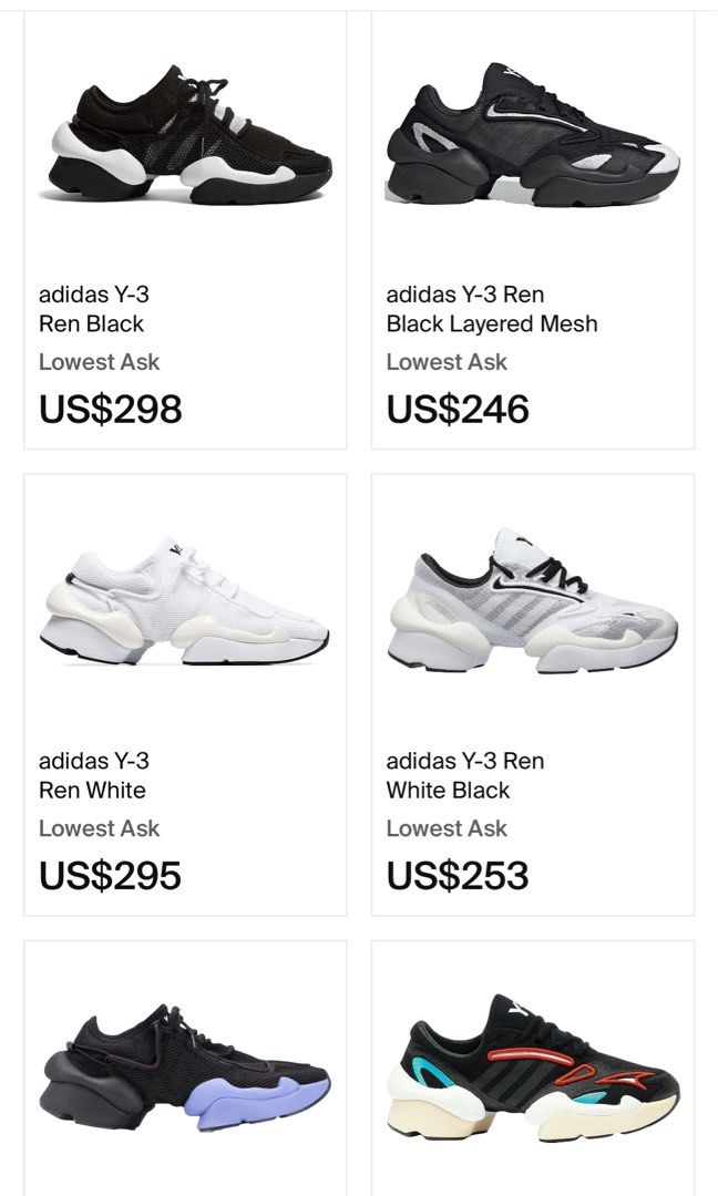 Y3 ren on feet on sale