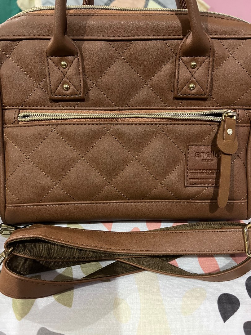 Authentic Anello 2way bag, Women's Fashion, Bags & Wallets, Crossbody