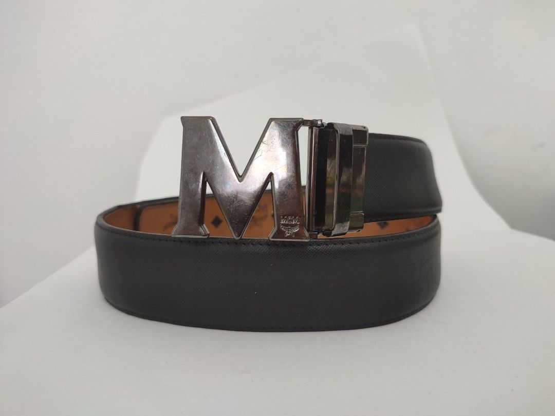 AUTHENTIC REVERSIBLE MCM BELT