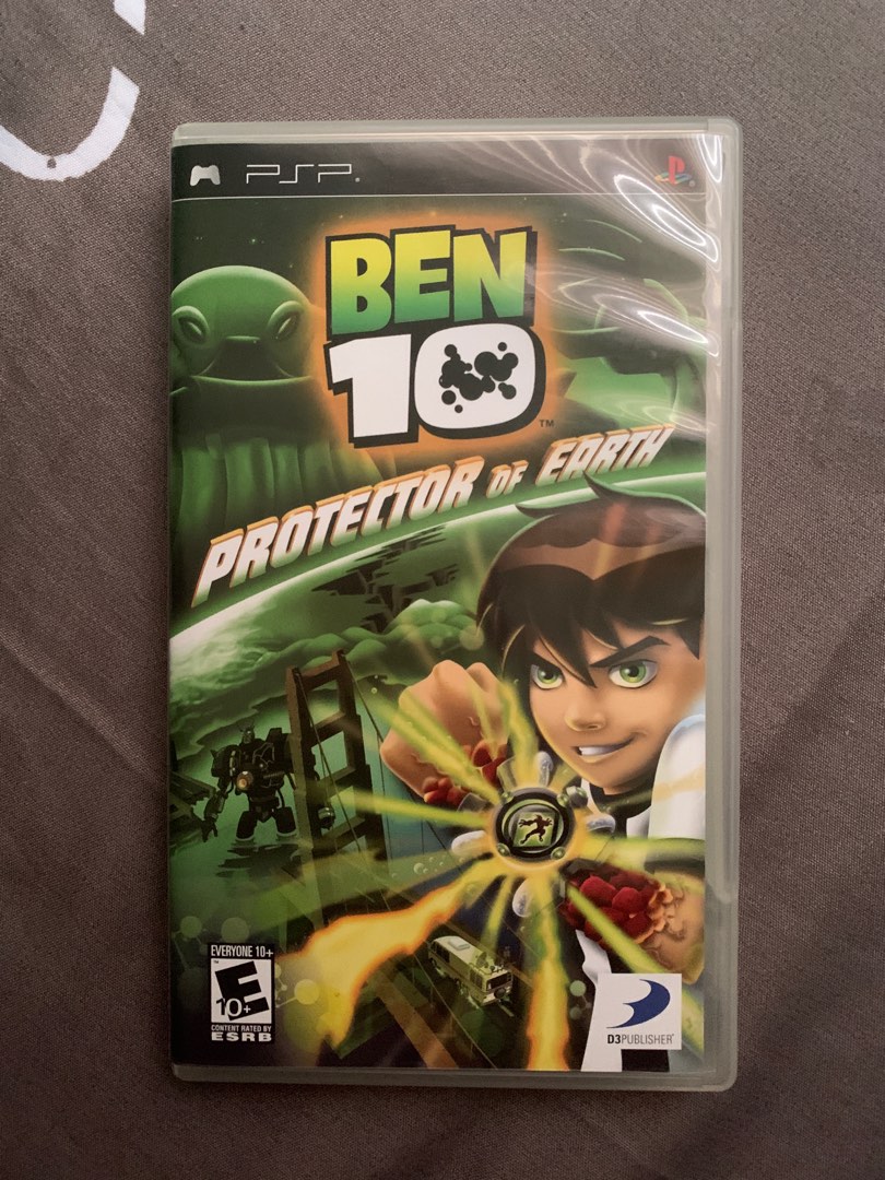 Ben 10 Protectors Of The Universe PSP UMD With Case And Manual Video ben-10-protectors-of-the-universe-psp-umd-with-case-and-manual-video