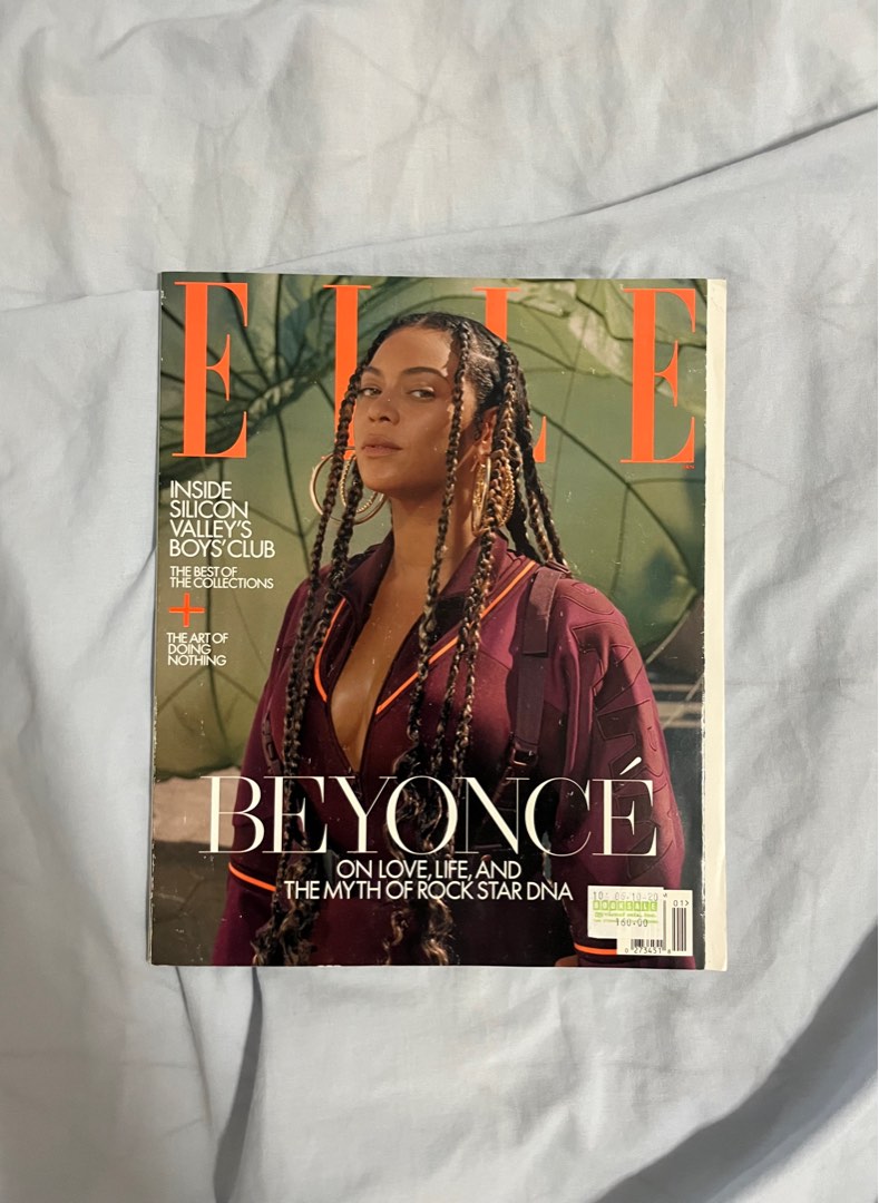 Beyonce - Elle Magazine for Ivy Park, Hobbies & Toys, Books & Magazines ...