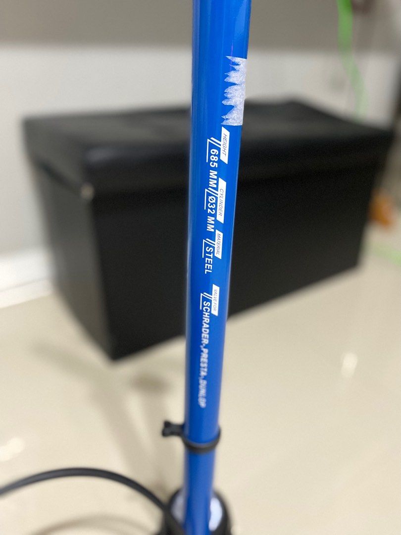 Bikemate track floor bike pump, Sports Equipment, Bicycles & Parts