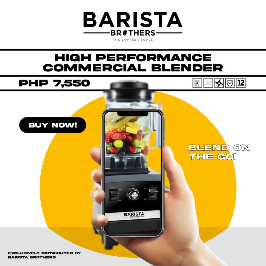 Blender by barista brothers, TV & Home Appliances, Kitchen Appliances