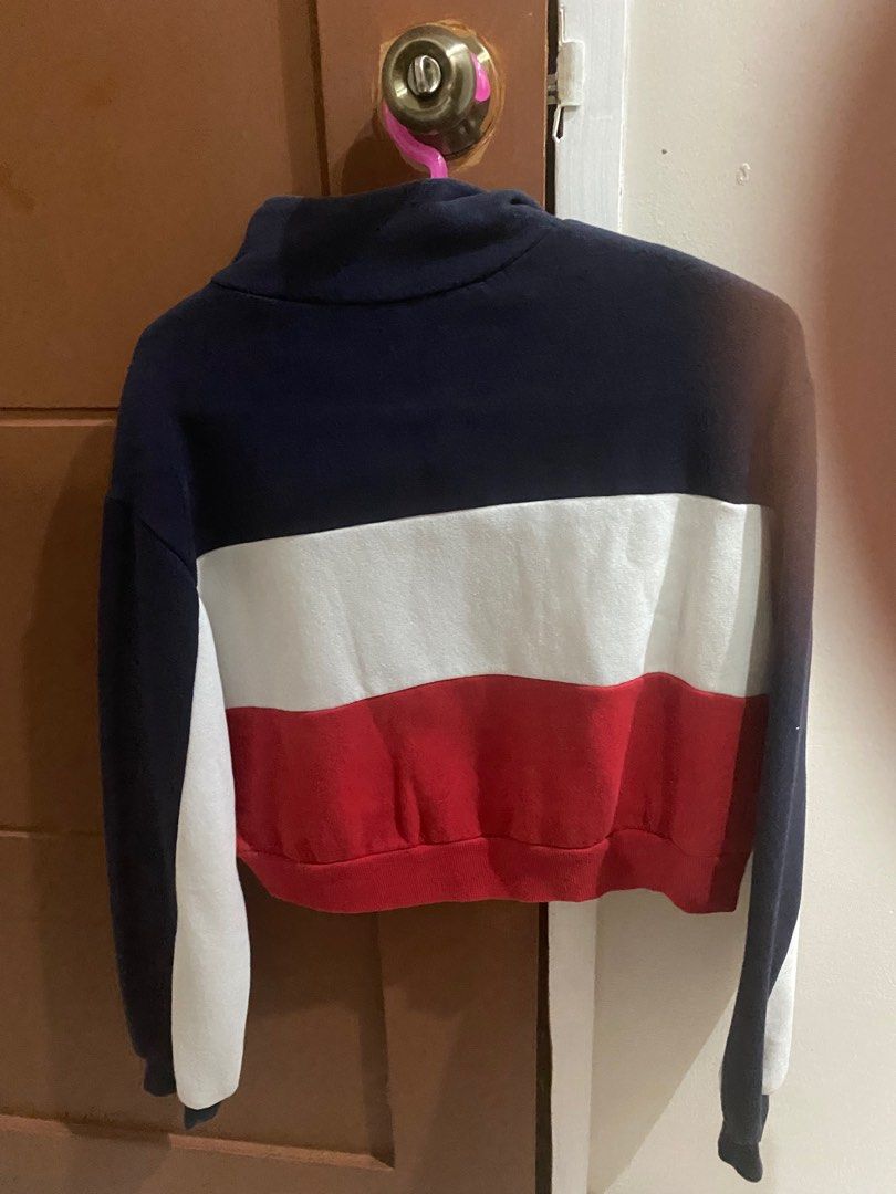 H&m red blue and white sweater on sale