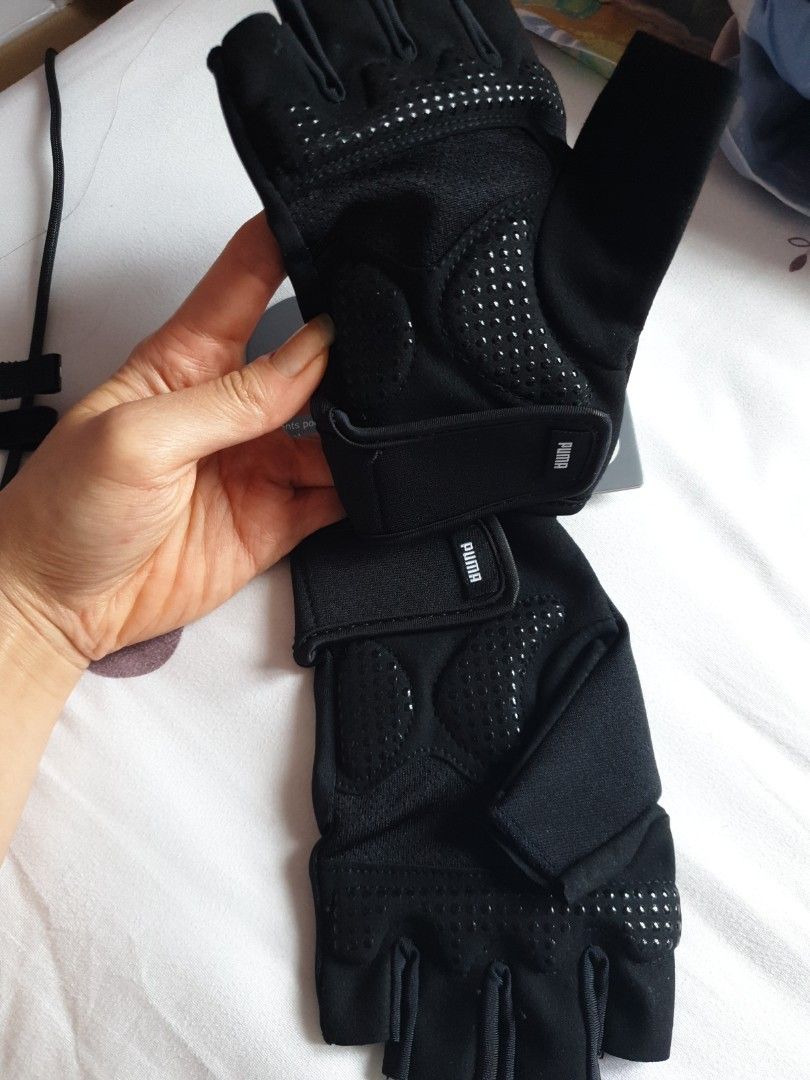 Puma hand gloves for gym sales