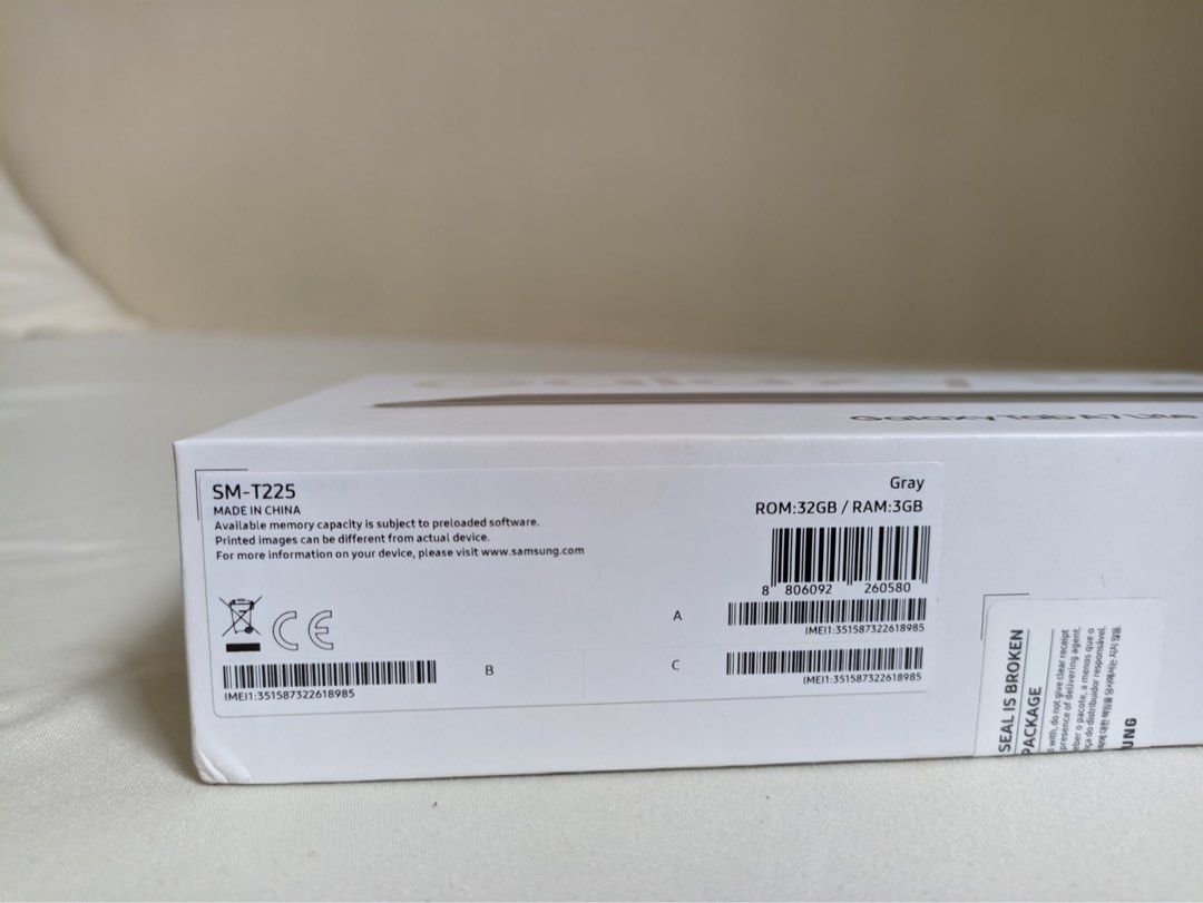 Brand New & Sealed from U.S - Samsung Galaxy Tab A7 Lite (Category: Laptops & Notebooks) located in Taguig. Submitted by paulasbrandedpreloved (Listing ID 1197579607, Image 3). Description: ONHAND & Ready to ship Brand New & Sealed from U.S - Samsung Galaxy Tab A7 Lite RFS: Na-doble yung padalang Tab. Guaranteed authentic I don't sell fake items. See photos for specs. Location: 📍Taguig Delivery Mode: Same Day Delivery, JnT, Shpee checkout Paymen