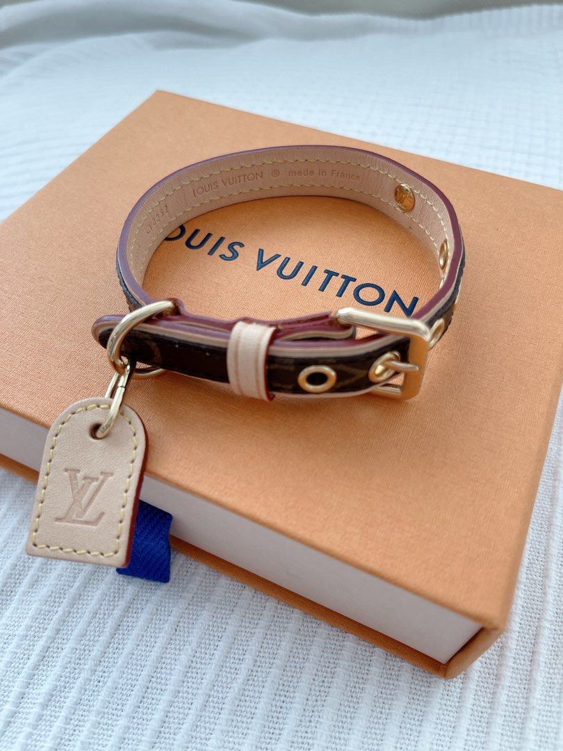 Brand New LOUIS VUITTON LV DOG COLLAR XS, Luxury, Accessories on