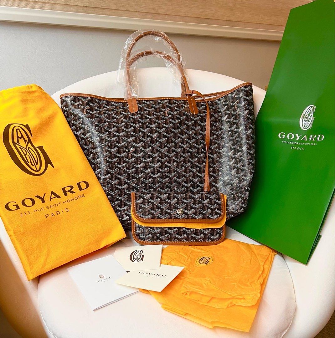 Goyard St Louis Tote MM, Luxury, Bags & Wallets on Carousell