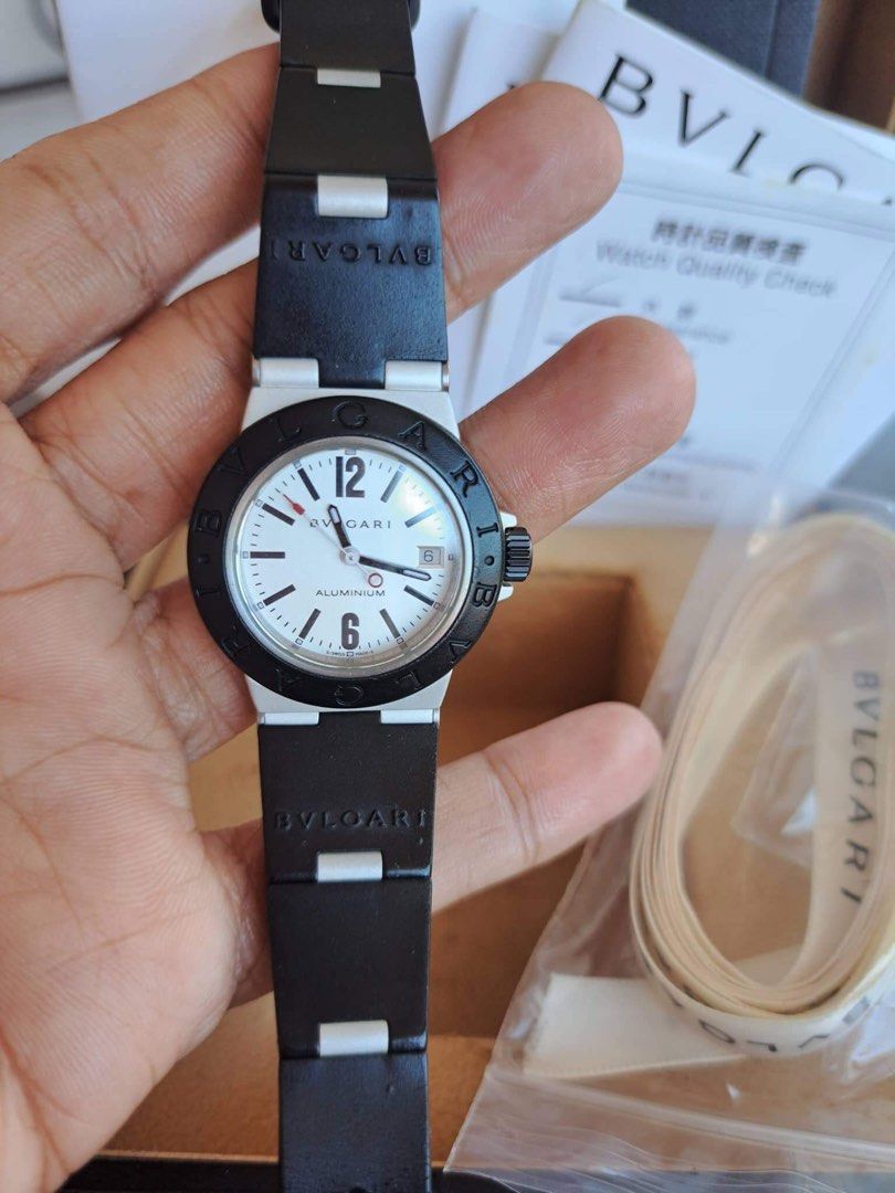 Bvlgari aluminium sales watch price