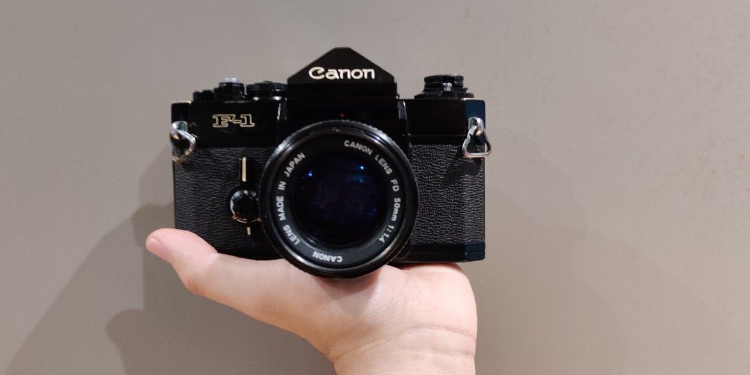 Canon F1 with speed finder and nFD 50 1.4, Photography, Cameras on