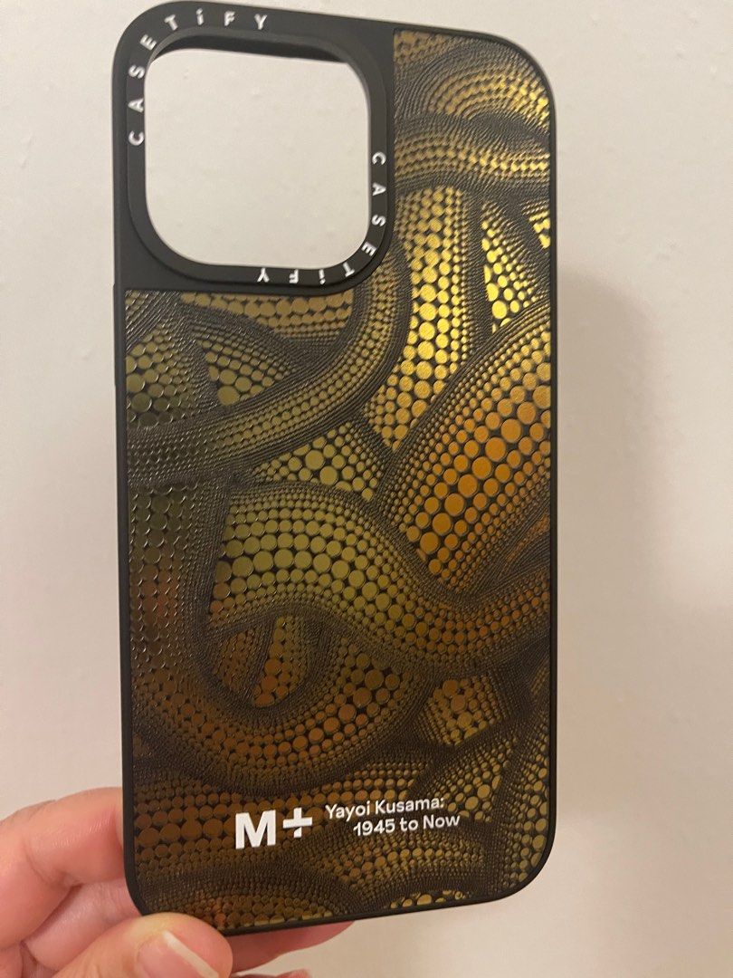 Casetify M+ Yayoi Kusama IPhone 14 Promax, 手提電話, 電話＆平板電腦配件, 手機套及手機殻
