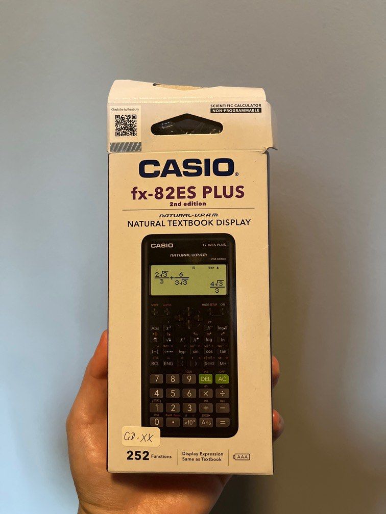 Casio fx-82ES PLUS 2nd Edition, Everything Else on Carousell