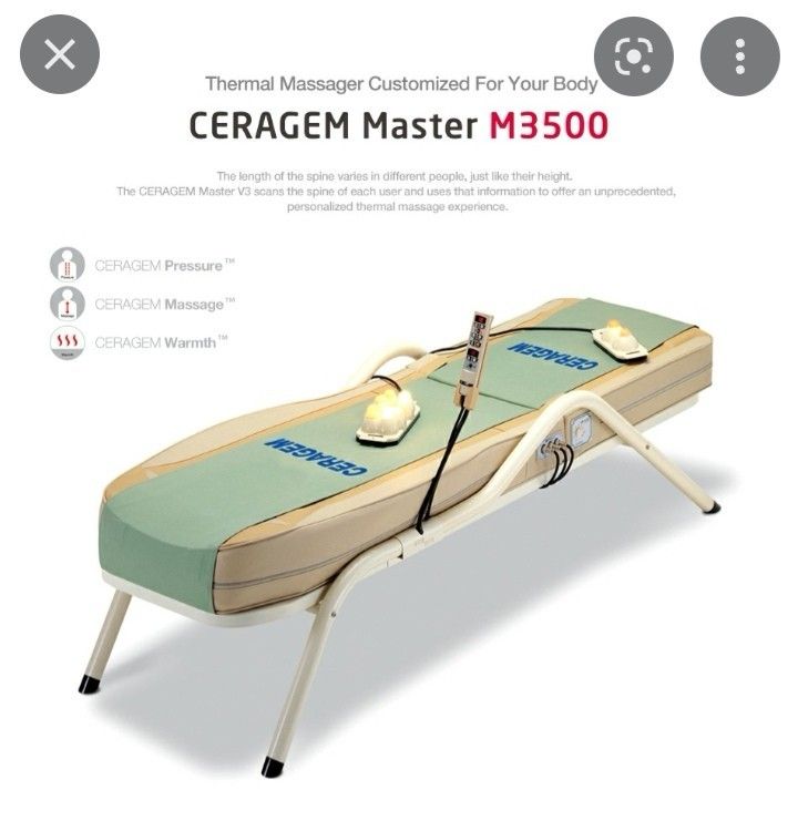 Ceragem bed, Health & Nutrition, Massage Devices on Carousell