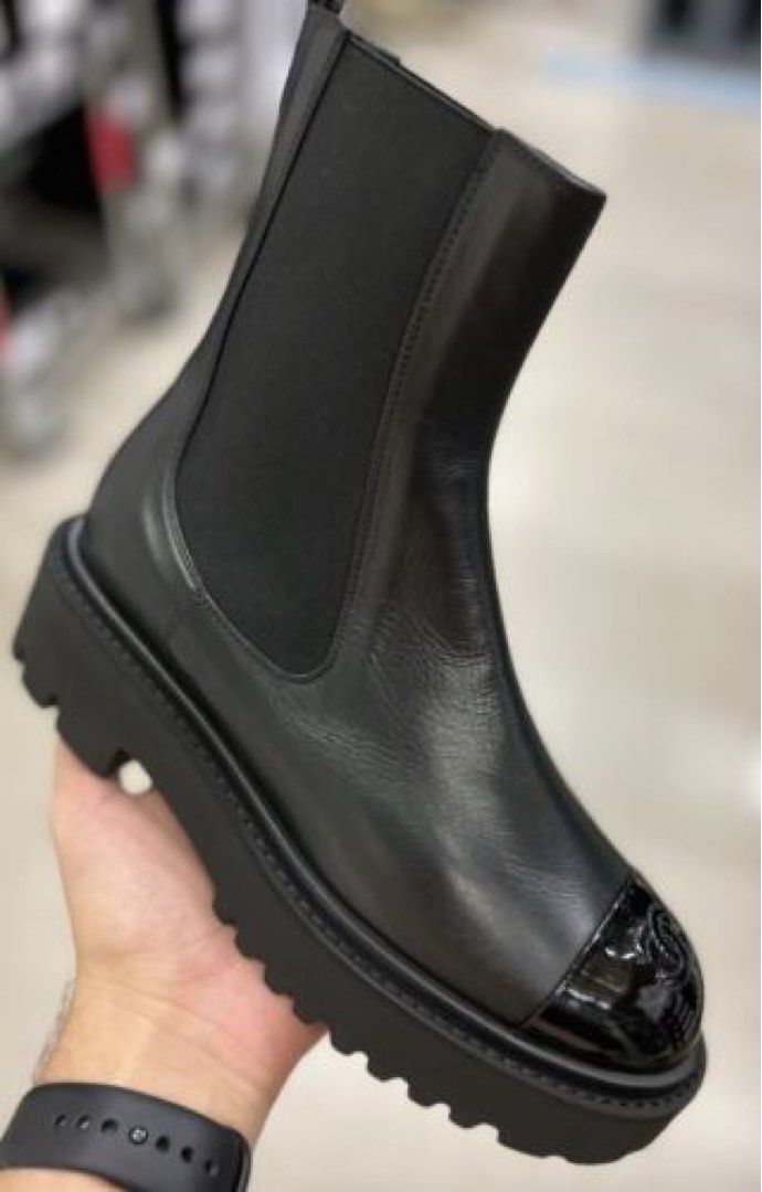 Chanel chelsea boot on sale