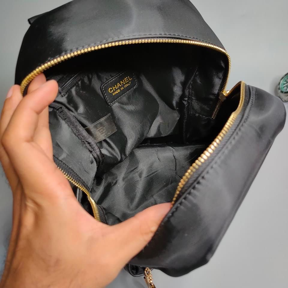 Chanel Nylon Backpack (Category: Luxury Bags & Wallets) located in Paranaque City. Submitted by aralofranco (Listing ID 1197673893, Image 2). Description: .